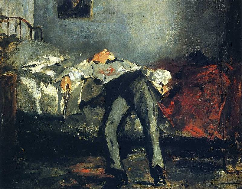 Эдуард Мане. "Самоубийство". 1880.