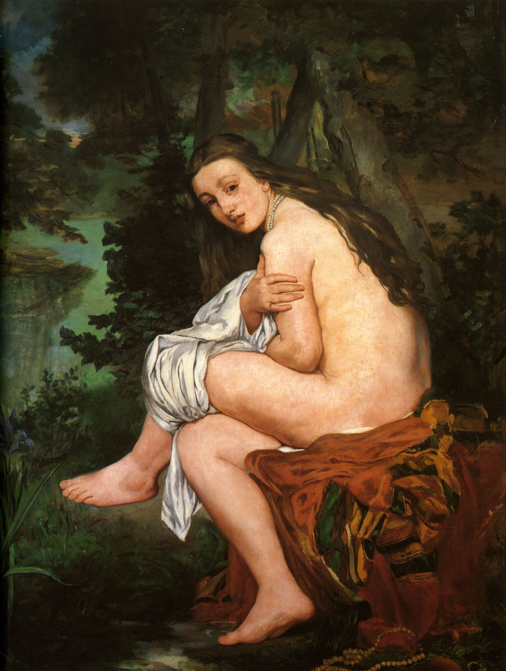 Эдуард Мане. "Испуганная нимфа". 1859-1861.