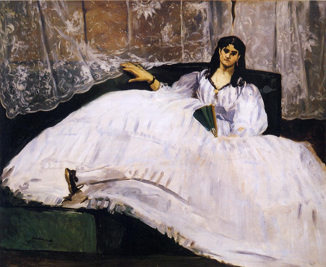 Эдуард Мане. "Портрет Жанны Дюваль". 1862.