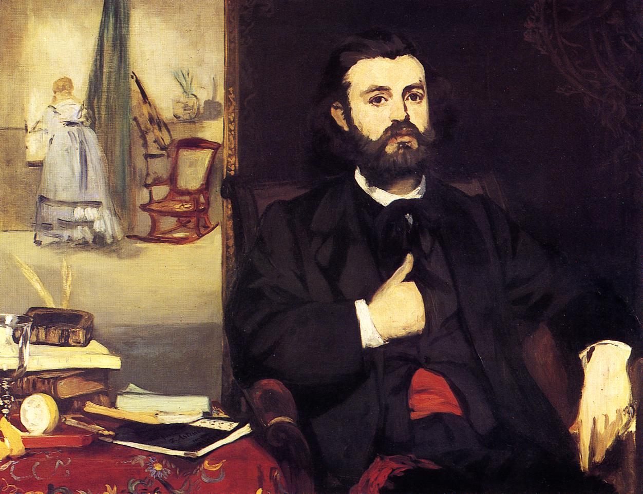 Эдуард Мане. "Портрет Захари Астрюка". 1866.
