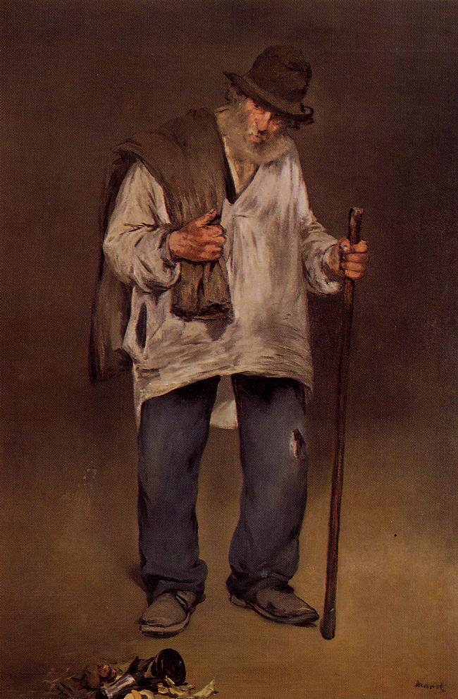 Эдуард Мане. "Тряпичник". 1869.