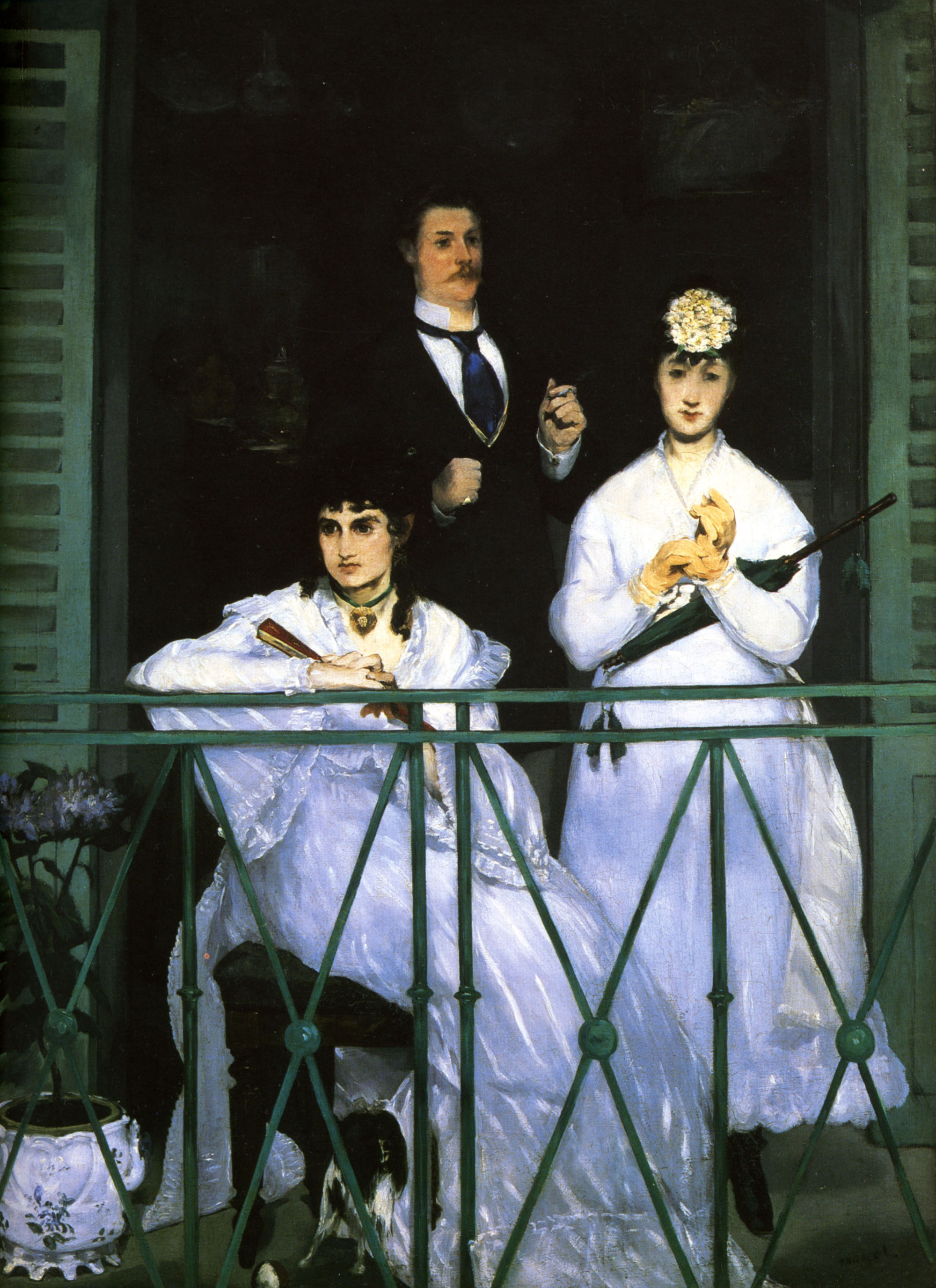 Эдуард Мане. "Балкон". 1868-1869.