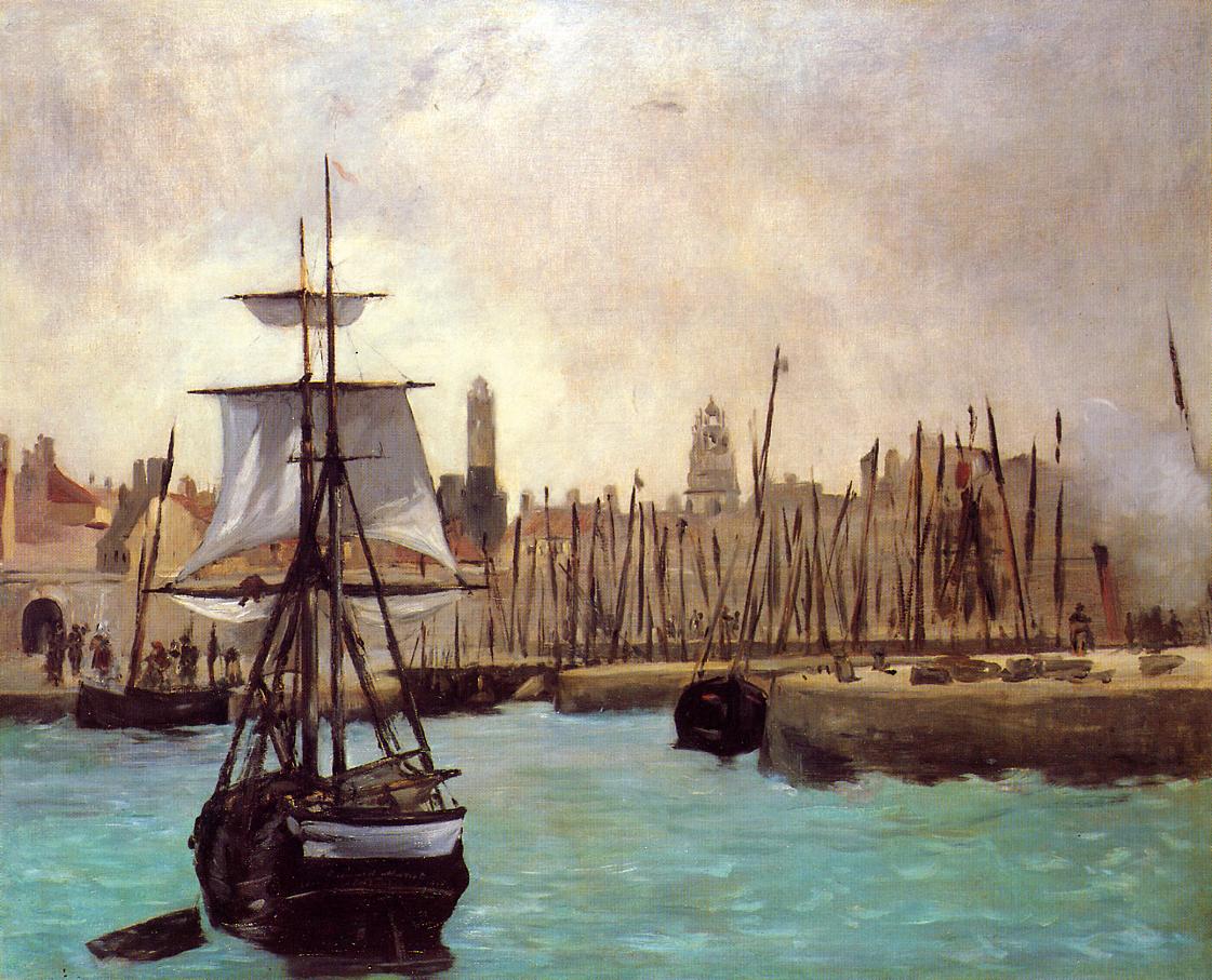 Эдуард Мане. "Порт Кале". 1871.