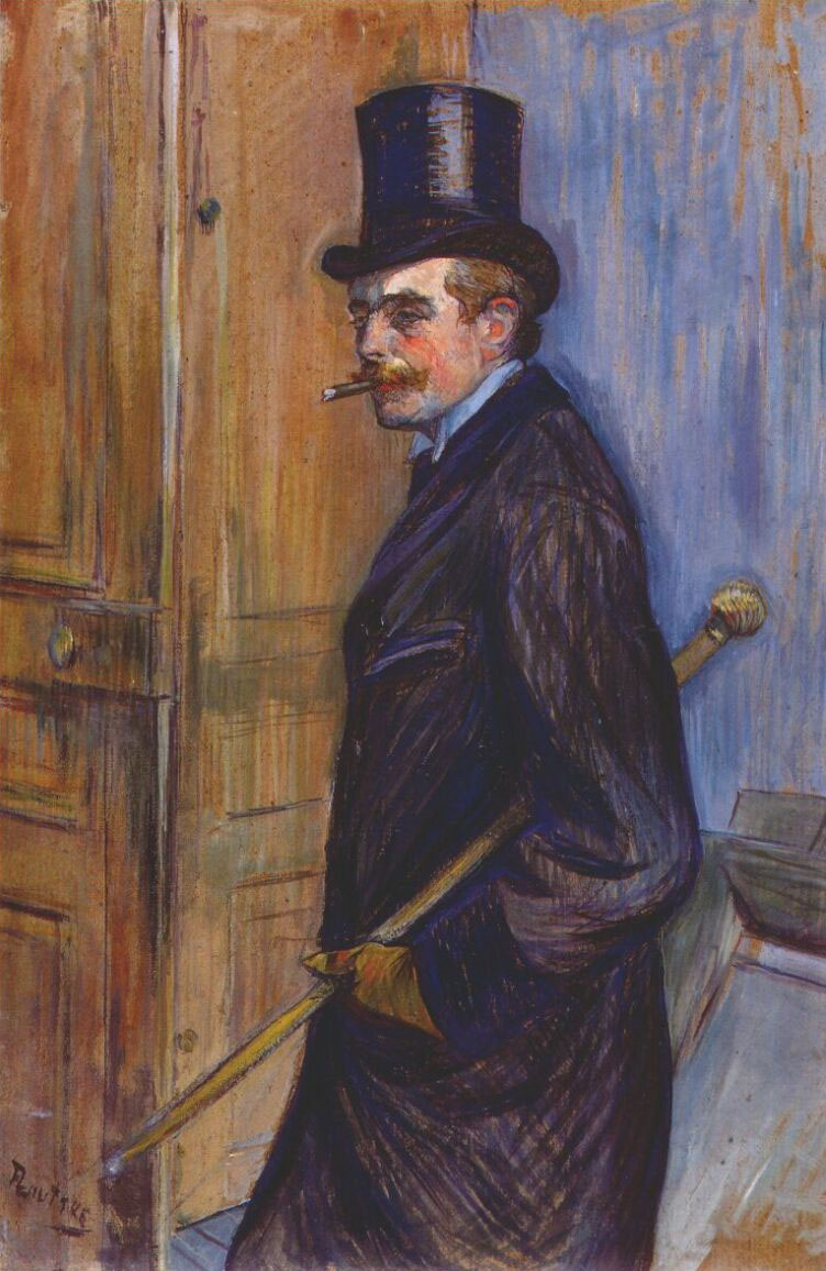Анри де Тулуз-Лотрек. Портрет Луи Паскаля. 1893.