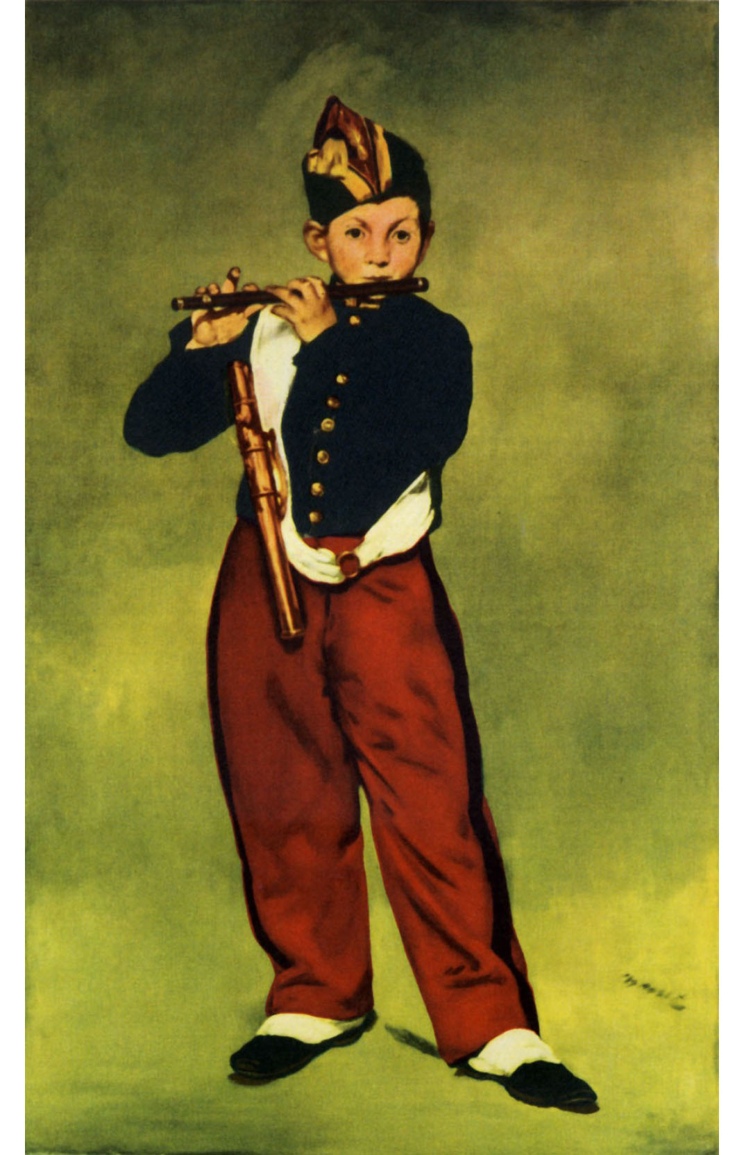 Эдуард Мане. Флейтист. 1866.