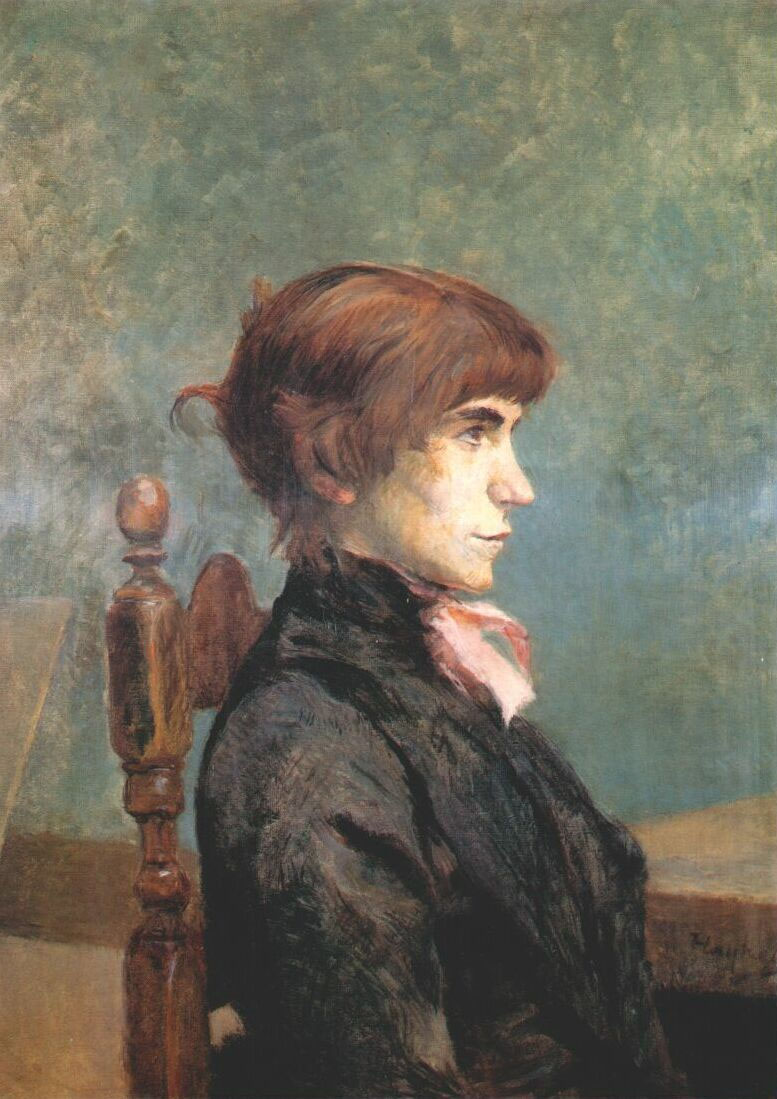 Анри де тулуз-Лотрек. Жанна Венз. 1886.