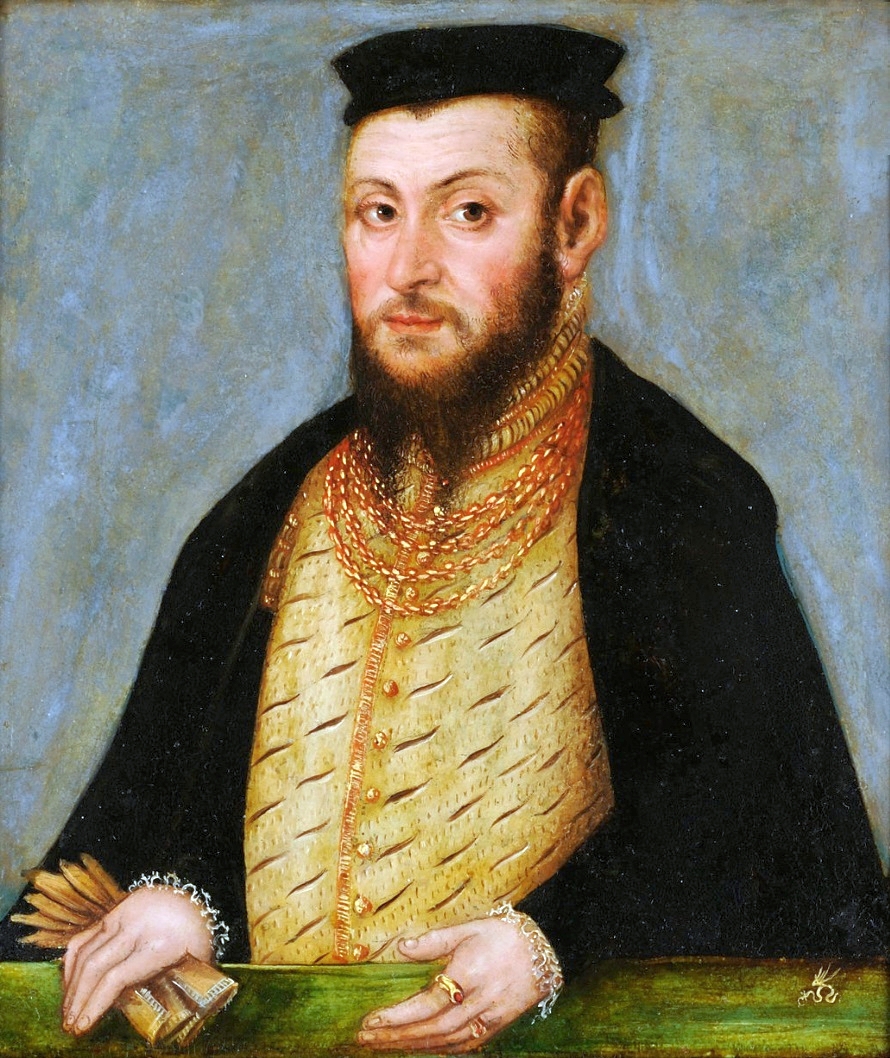 Лукас Кранах Младший. Сигизмунд II Август. Около 1553.