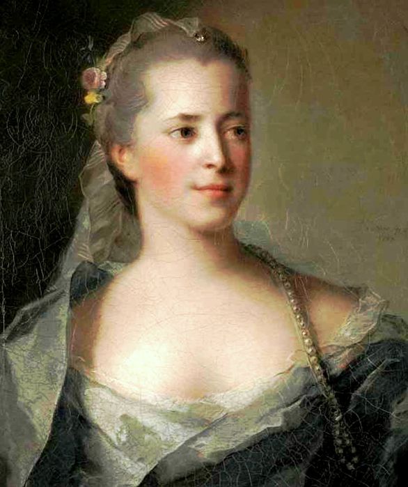 Жан Марк Натье. Екатерина Голицына. 1757.
