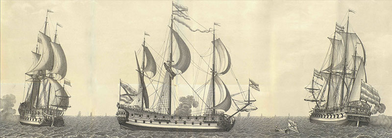Корабли Петра I, построенные в Воронеже.