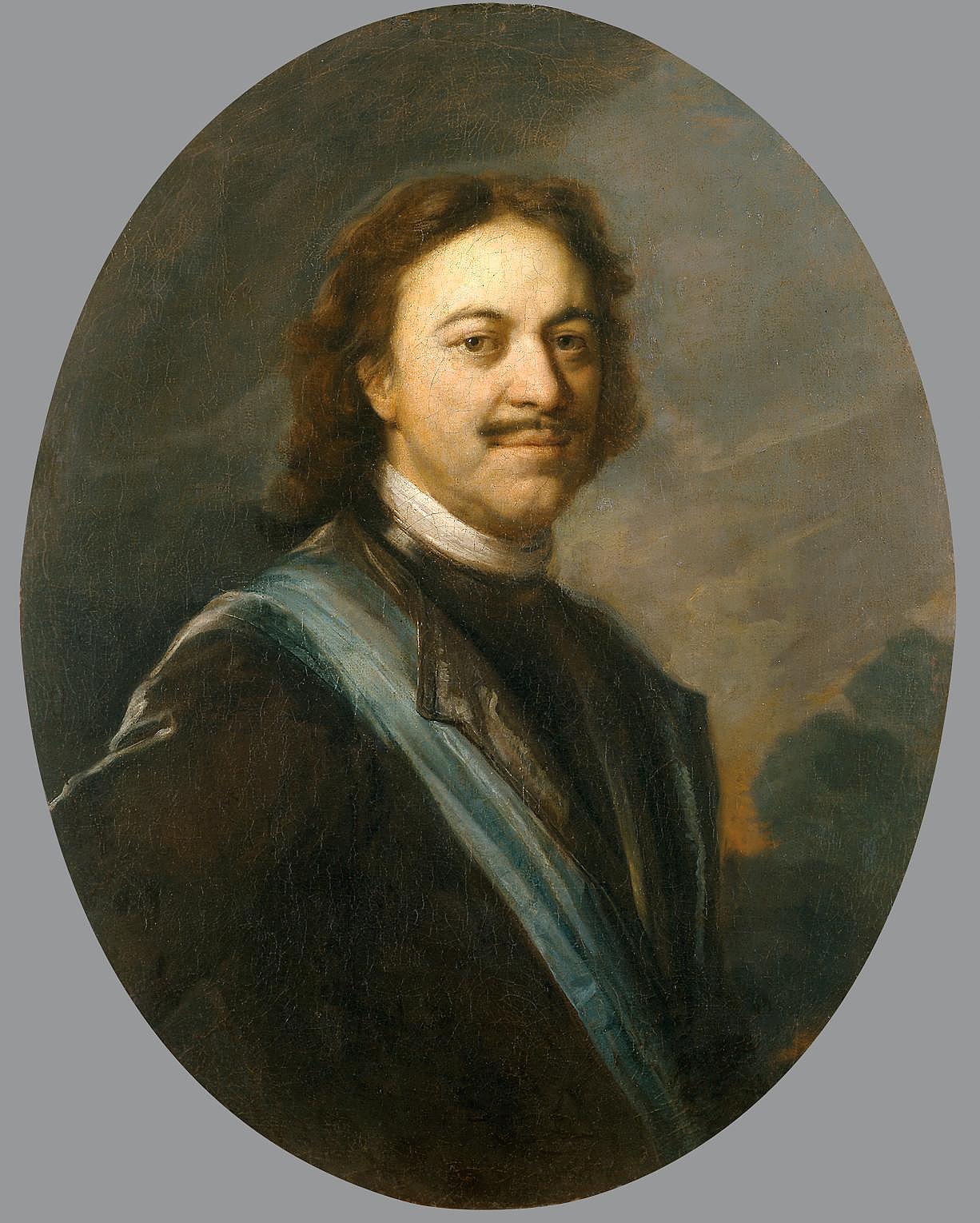 А. Матвеев. Портрет Петра I. 1724-1725.