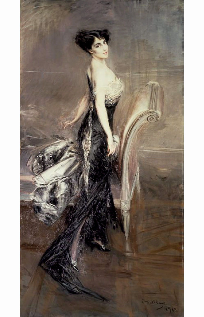 Джованни Больдини. "Портрет дамы". 1912.