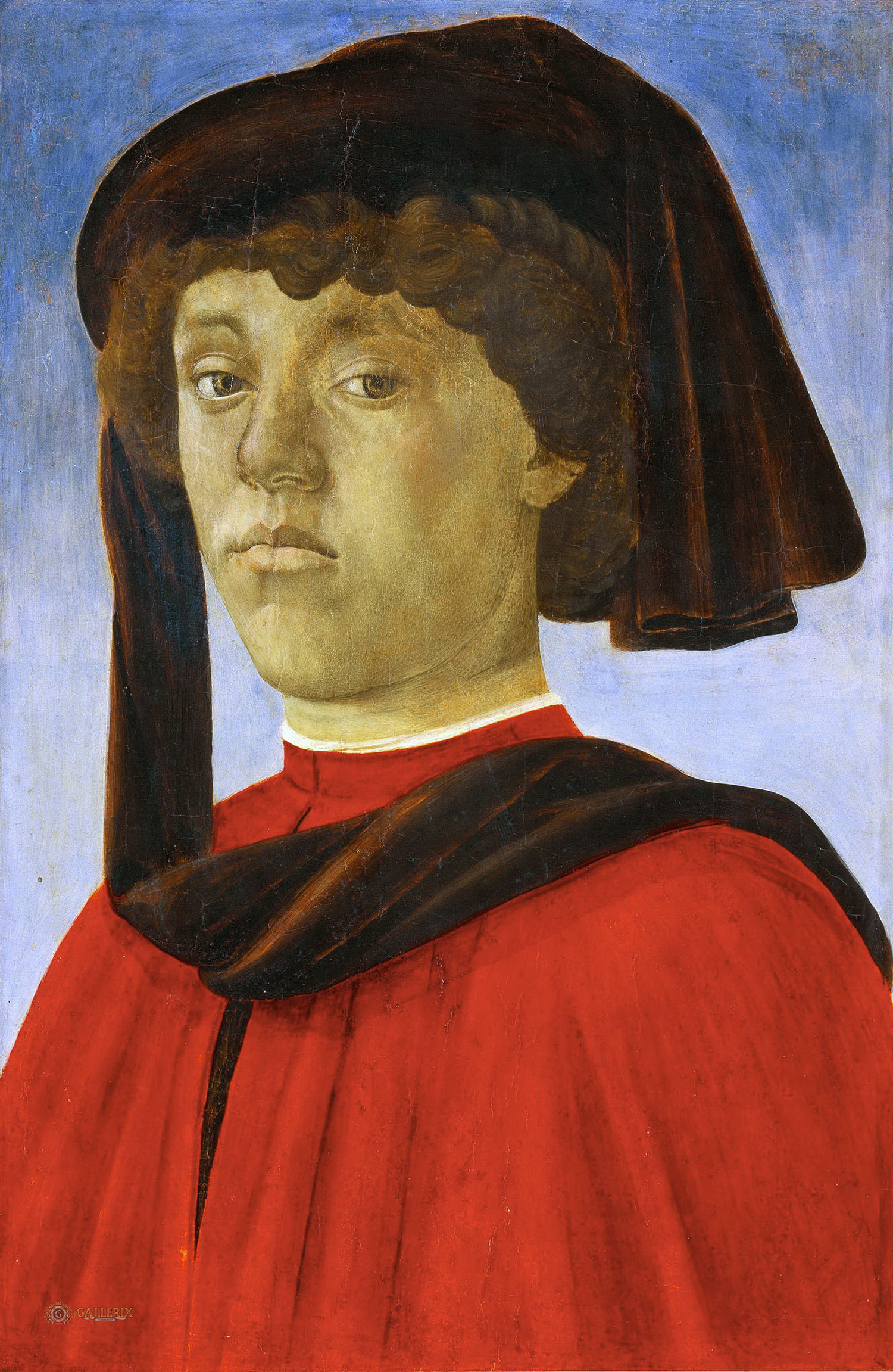 Сандро Боттичелли. "Портрет молодого человека". Около 1469. Палаццо Питти, Флоренция.