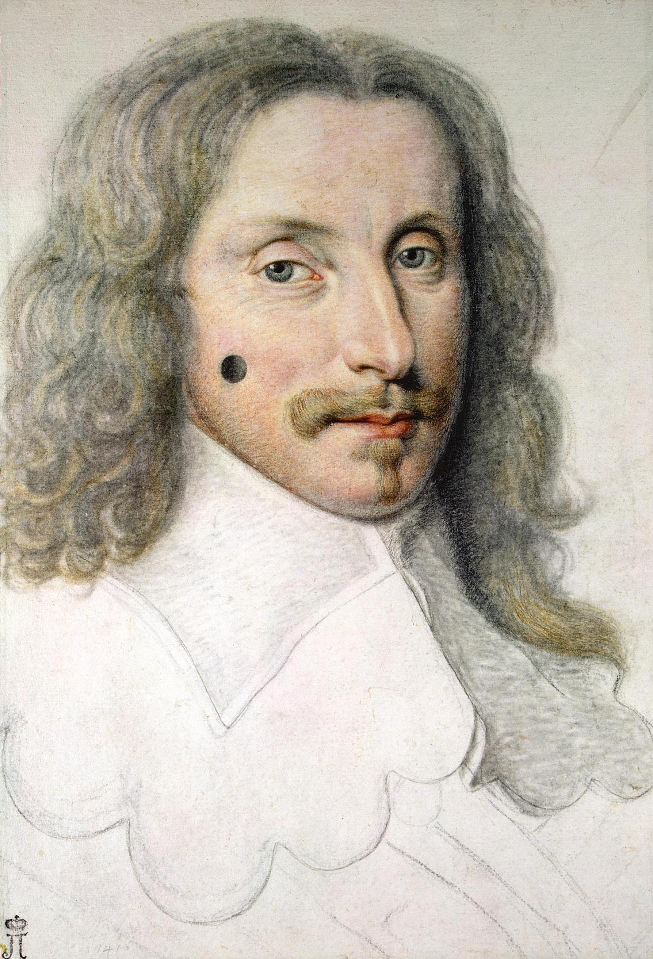 Даниэль Дюмустье. "Портрет молодого человека с мушкой на щеке". 1632-1633.