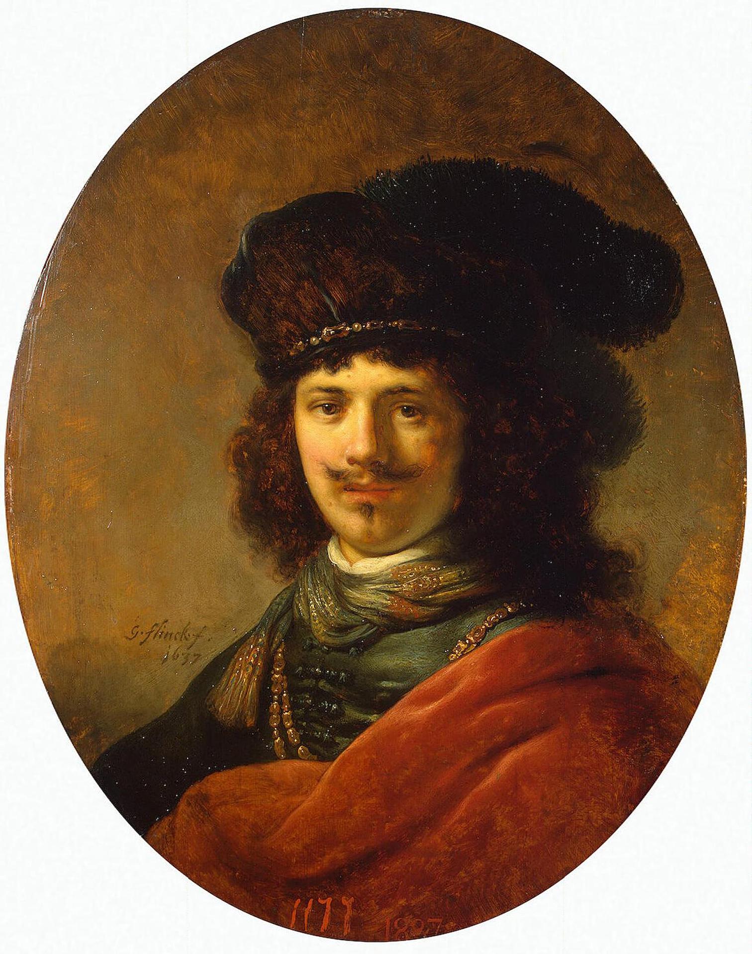 Говерт Флинк. "Портрет молодого человека". 1637. Эрмитаж, Санкт-Петербург.
