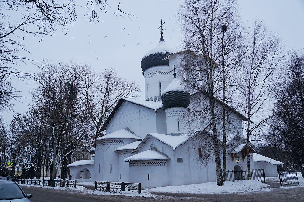 Псков (ул. Советская, д. 19). Церковь Николы со Усохи.