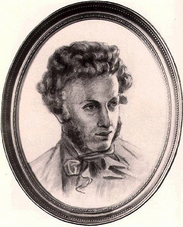 Пимен Никитич Орлов. "Александр Сергеевич Пушкин". 1875.