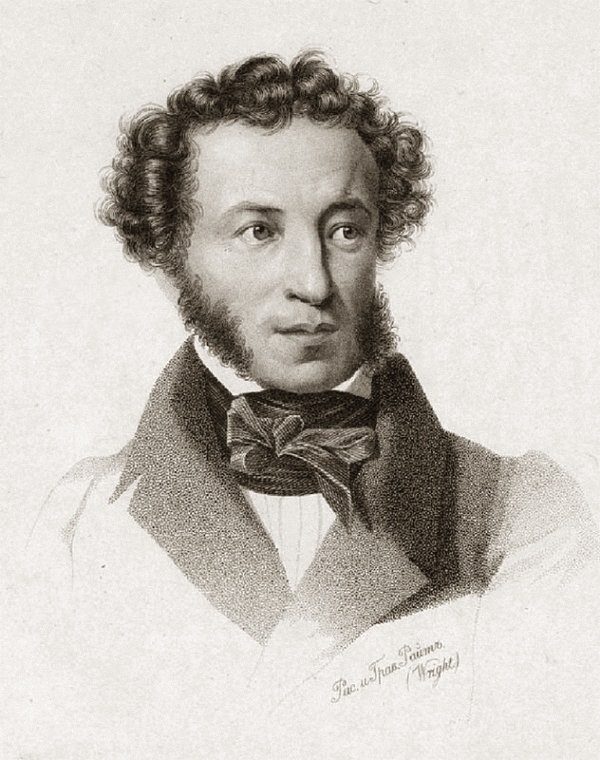 Томас Райт. "Портрет А. С. Пушкина". 1836-1837.