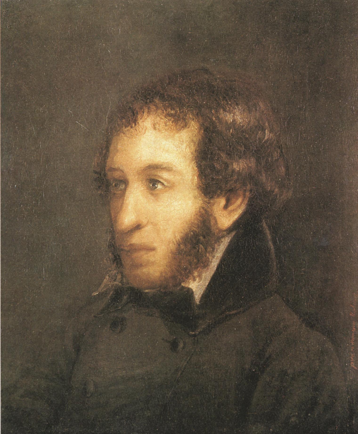 Иван Логинович Линёв. "Пушкин". 1836-1837.