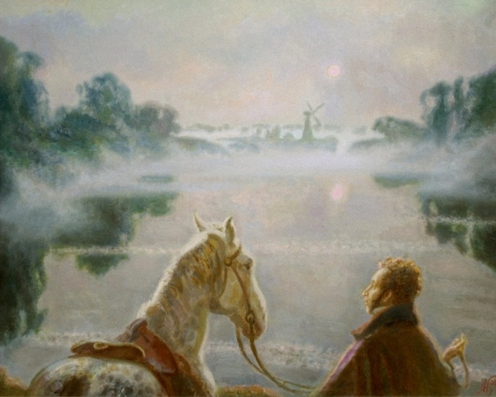 Борис Александрович Михайлов. "Утренний туман". 2008.