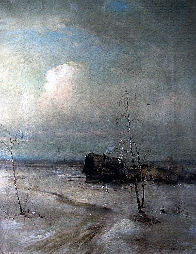 Алексей Саврасов. Ранняя весна. 1890-е.