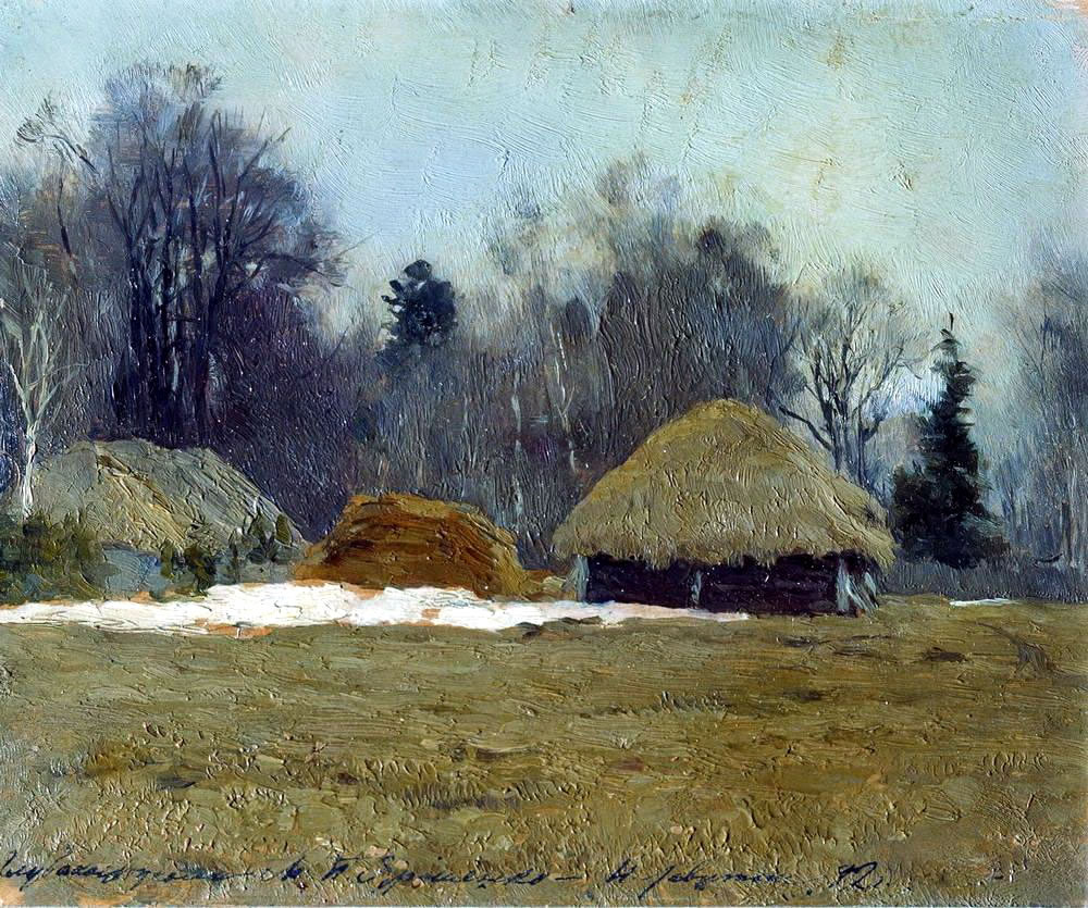 Исаак Левитан. Ранняя весна. 1892.