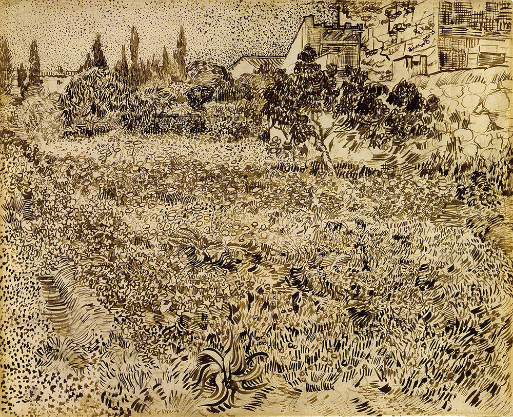 Винсент Ван Гог. "Сад в Провансе". 1888. Собрание Оскара Рейнхарта, Винтертур.
