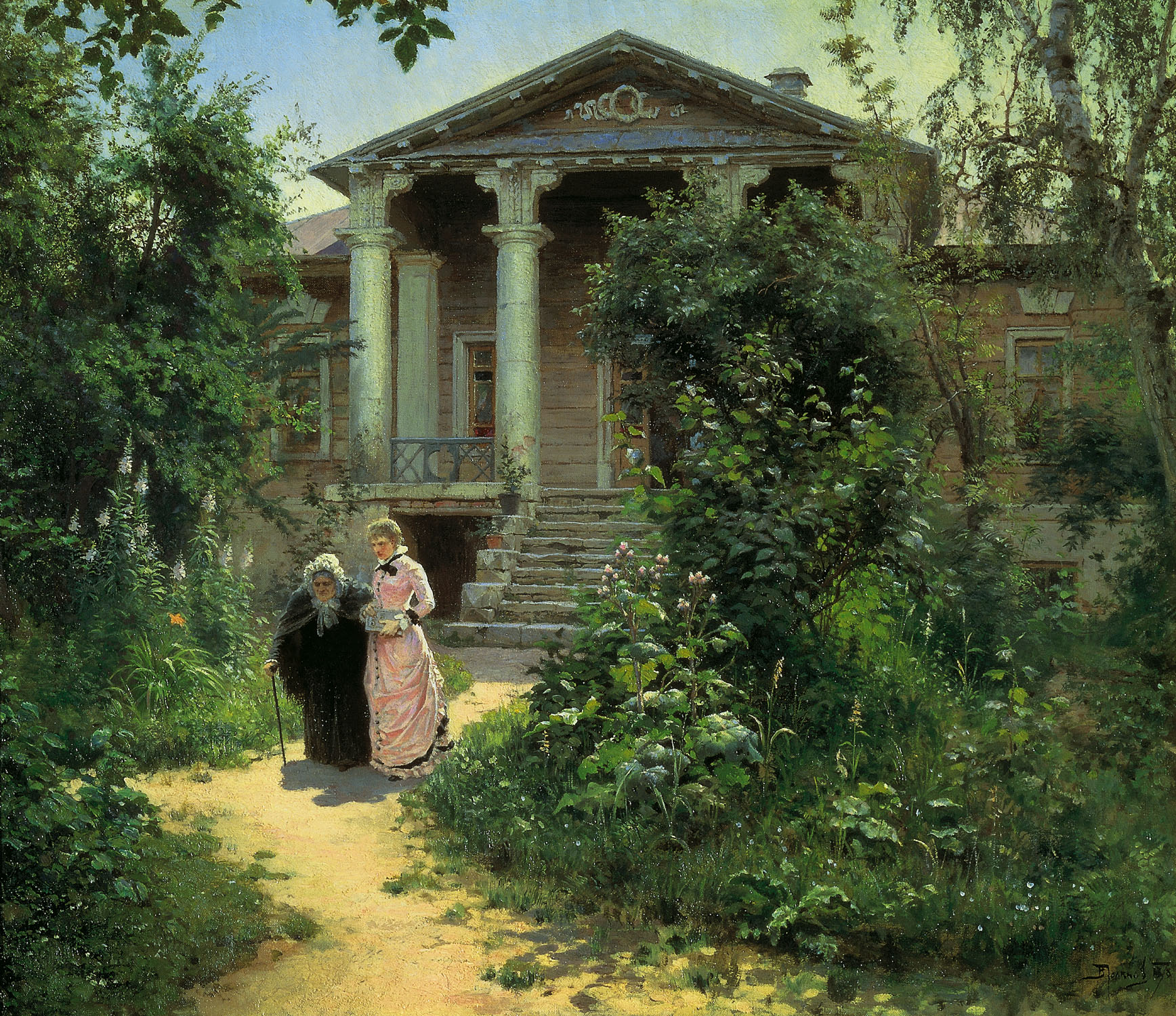 Василий Поленов. Бабушкин сад. 1878.