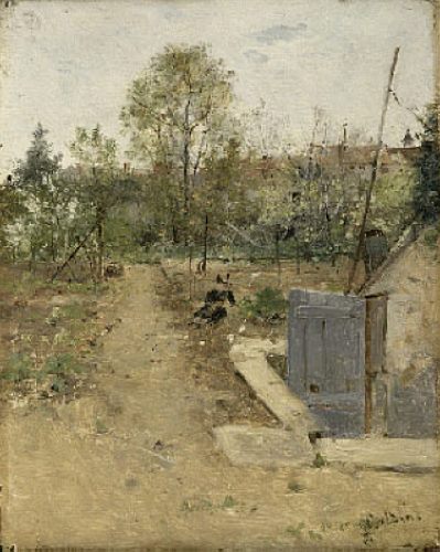 Джованни Больдини. "В саду". 1875.