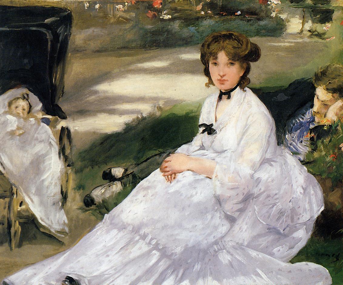 Эдуард Мане. "В саду". 1870.