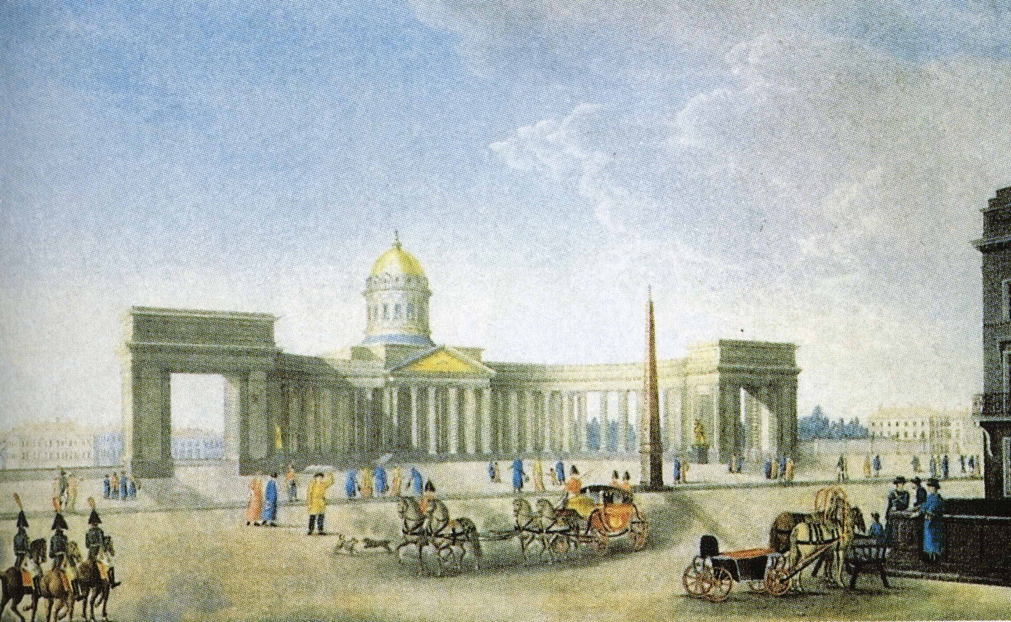 М. Д.бург. Казанский собор в Санкт-Петербурге. 1812.
