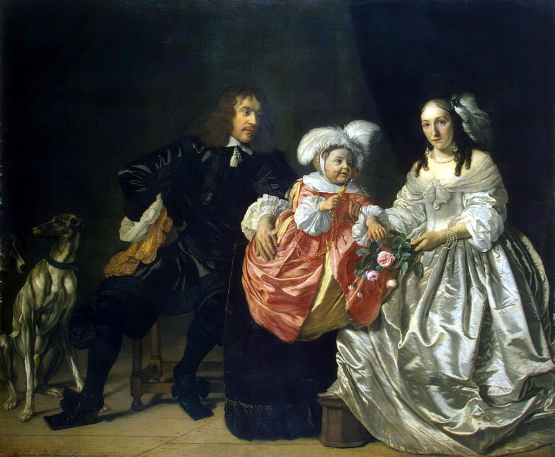 Бартоломеус ван дер Хелст. Семейный портрет. 1642.