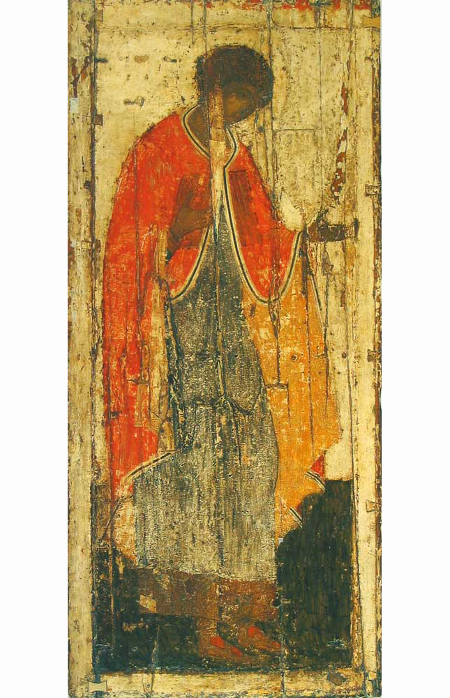 "Великомученик Георгий". Из деисусного чина Благовещенского собора Московского Кремля.
