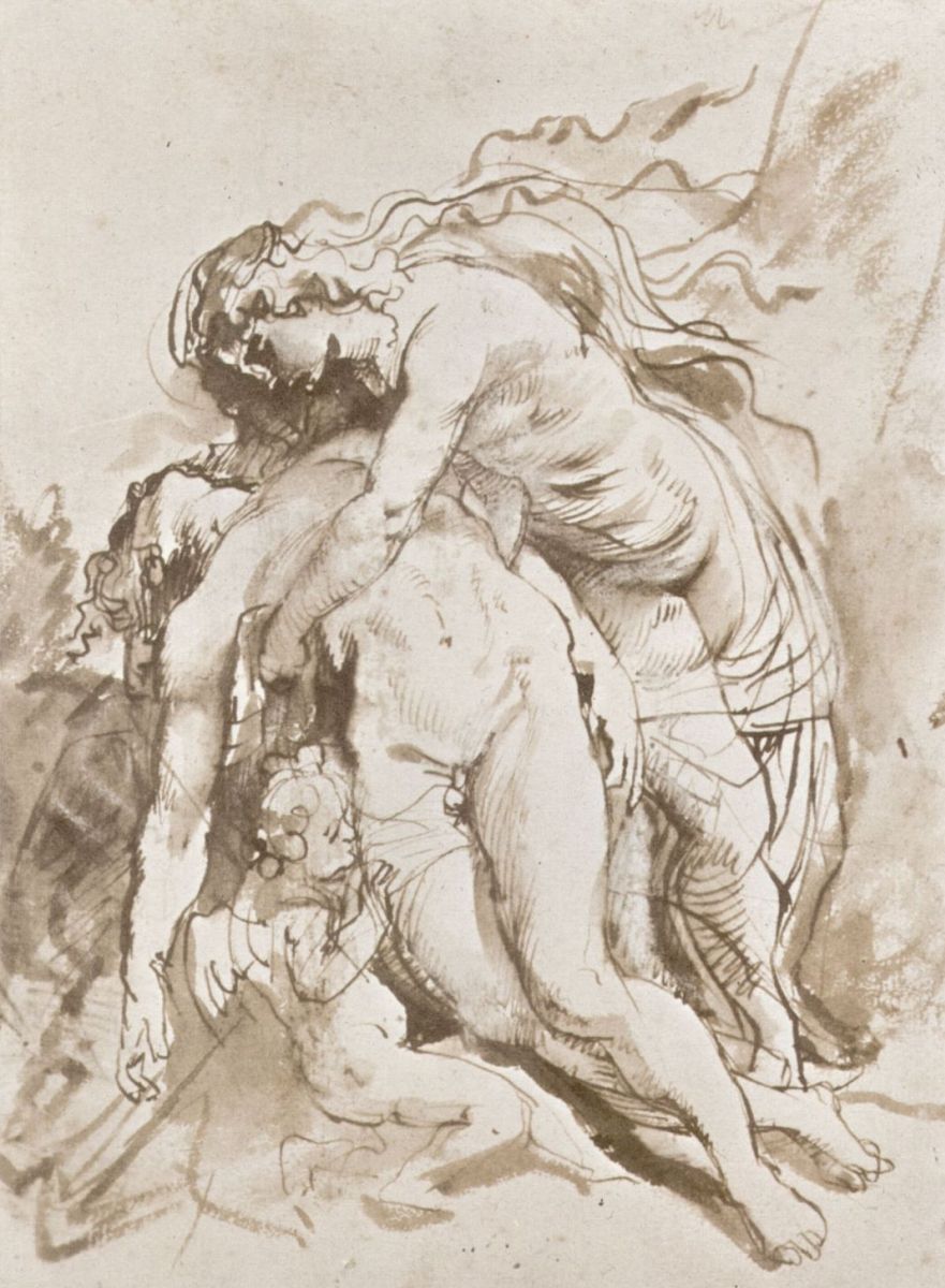 Питер Пауль Рубенс. "Смерть Адониса". 1612.