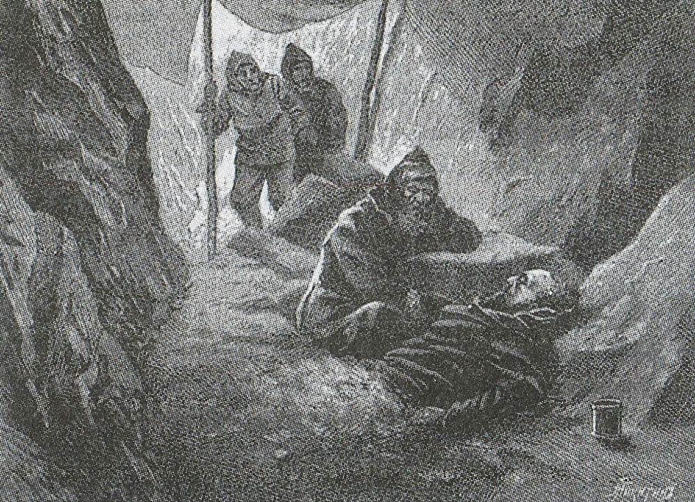 "Смерть Витуса Беринга". 1898.
