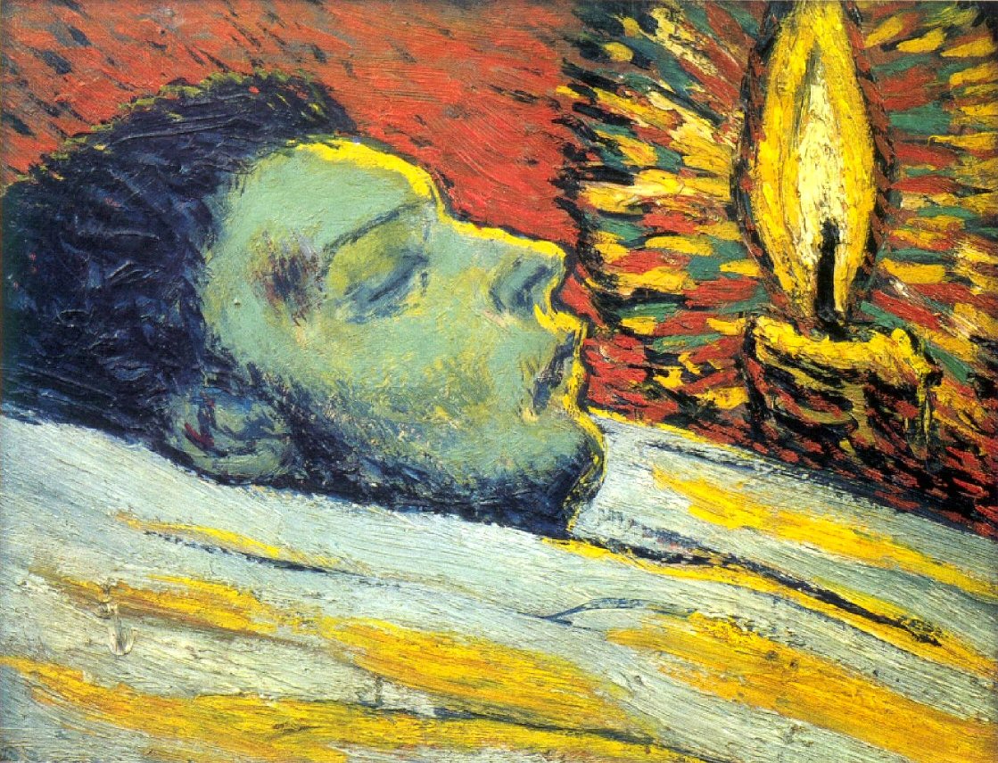 Пабло Пикассо. "Смерть Касагемаса". 1901. Музей Пикассо, Париж.