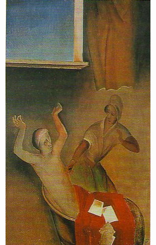 Андрей Дмитриевич Гончаров. "Смерть Марата". 1927.