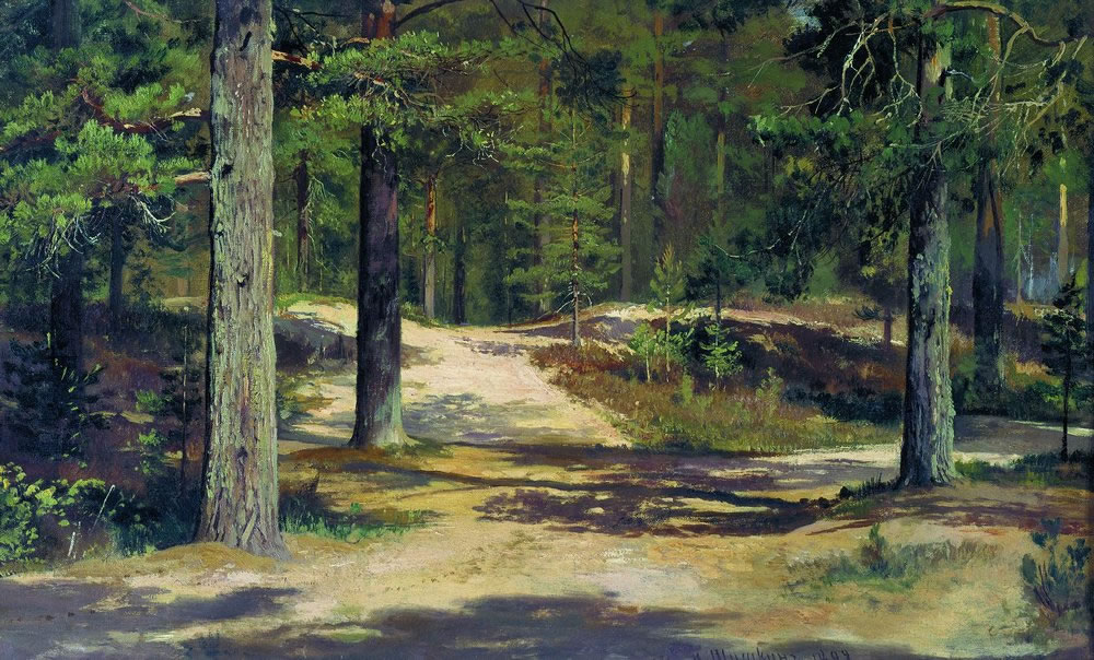 Иван Шишкин. Сосновый лес. 1889.