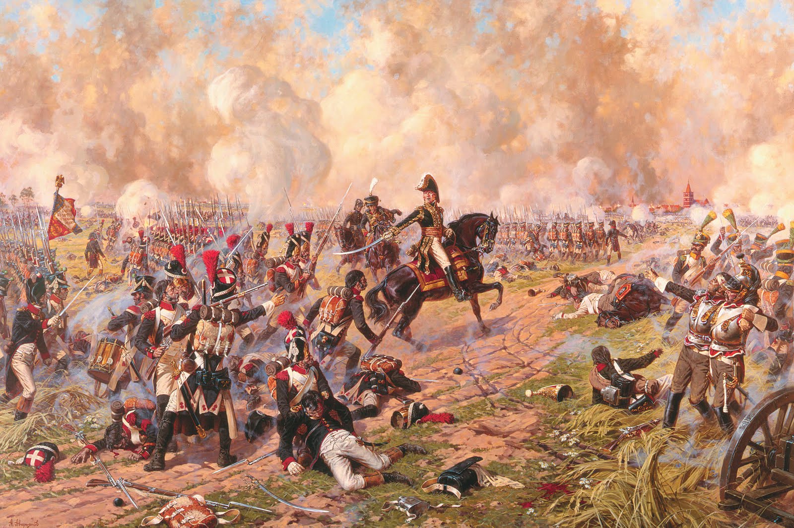 Александр Юрьевич Аверьянов. "Маршал Ней в сражении под Фридландом 2(14) июня 1807 года". 2007.
