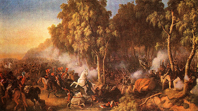 Петер фон Хесс (Гесс). "Сражение под Красным 2 (14) августа 1812 года". 1849.
