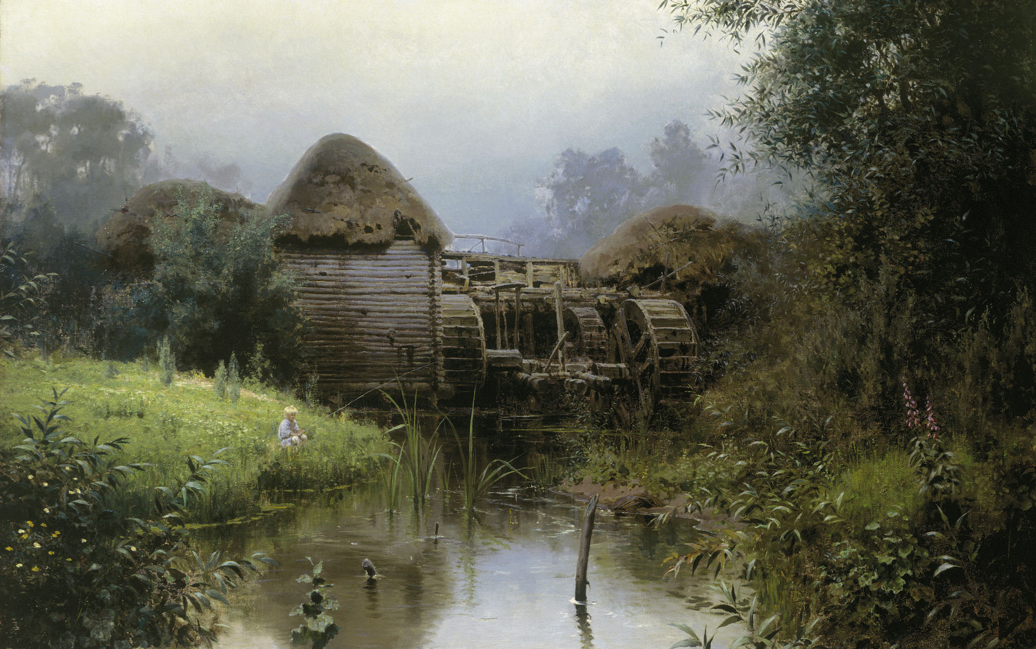 В. Поленов. Старая мельница. 1880.