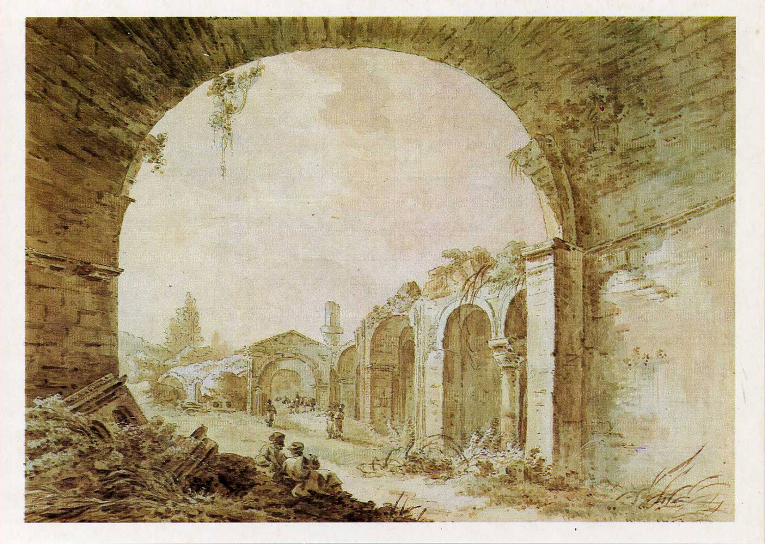 Жан Балтазар де ла Траверс. "Старый Крым". 1798.