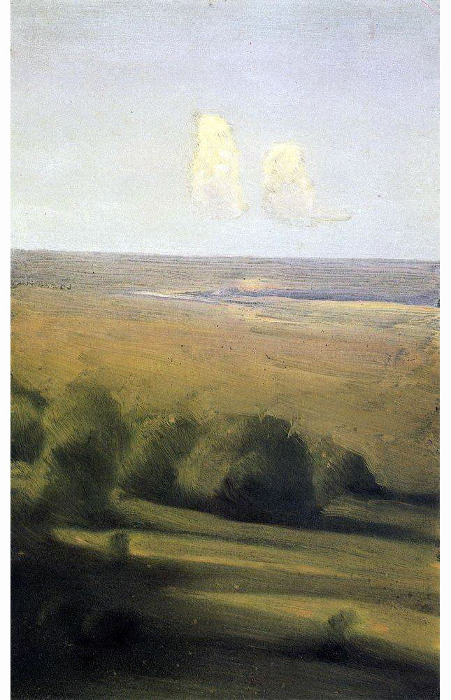 Архип Куинджи. Вечер в степи. 1876-1890.