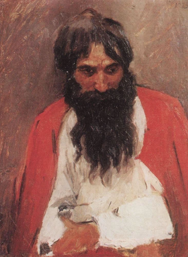 Василий Иванович Суриков. "Чернобородый стрелец". 1879.