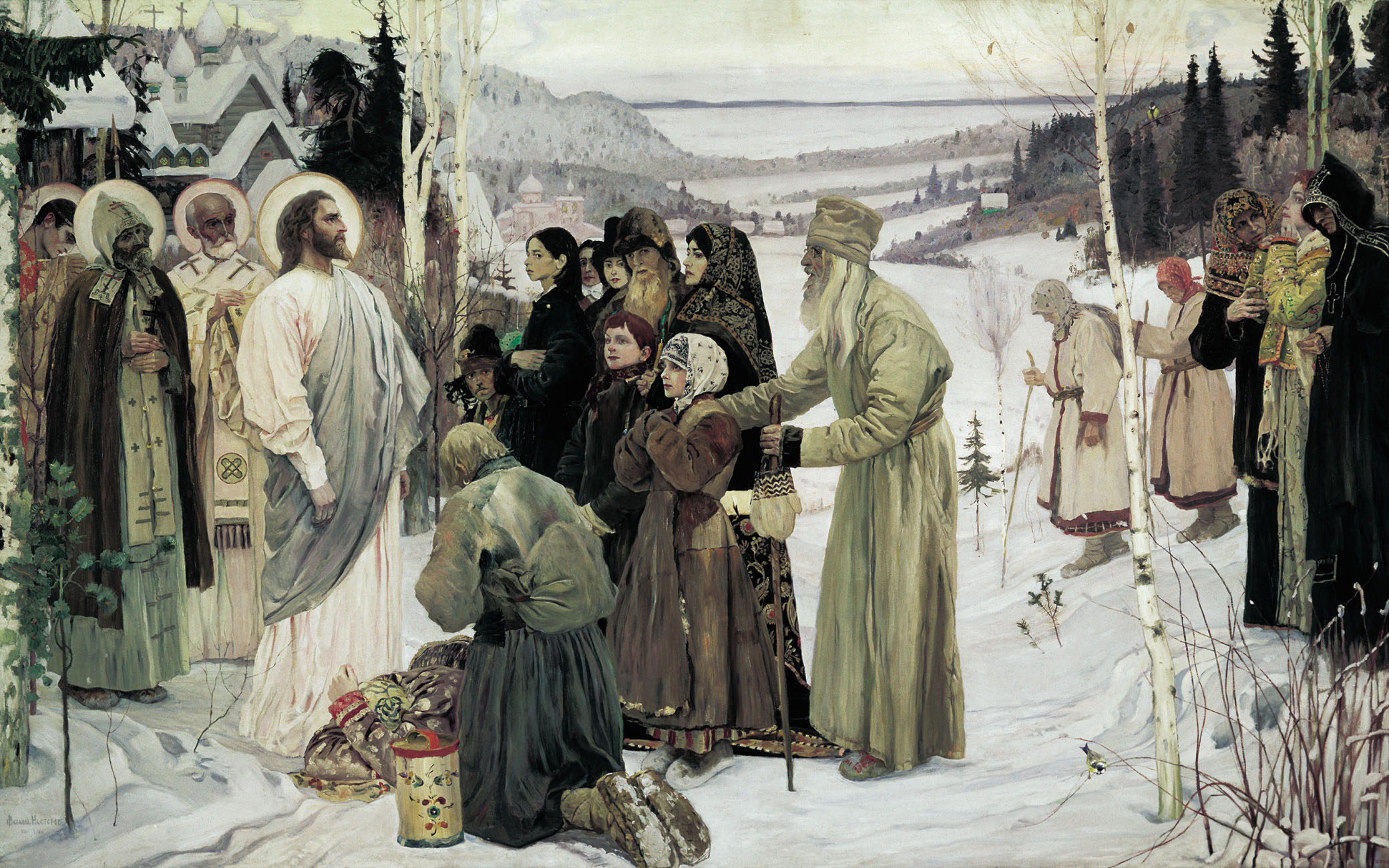 Михаил Нестеров. Святая Русь. 1905.
