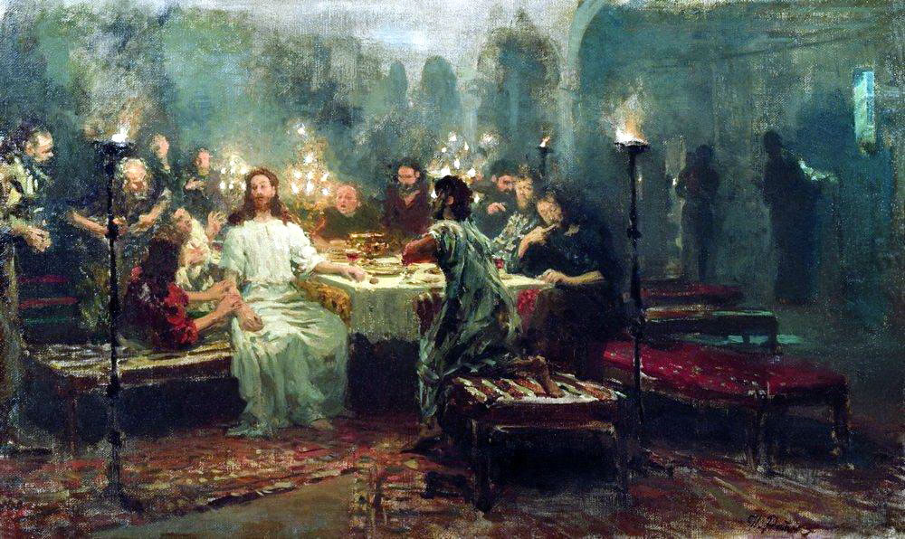 Илья Ефимович Репин. Тайная вечеря. 1903.