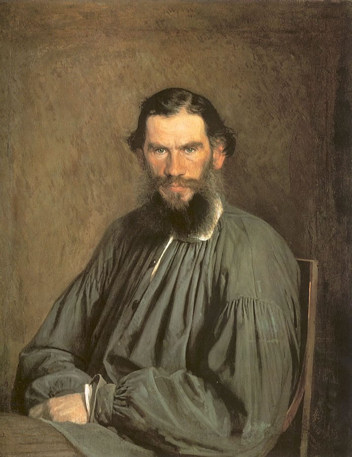 Иван Николаевич Крамской. Портрет Л. Н. Толстого. 1873.