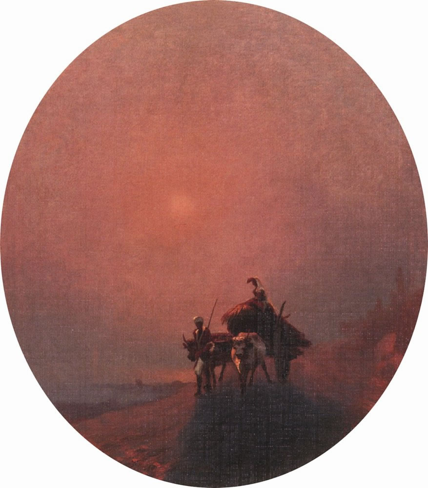 Иван Константинович Айвазовский. В тумане. 1879.