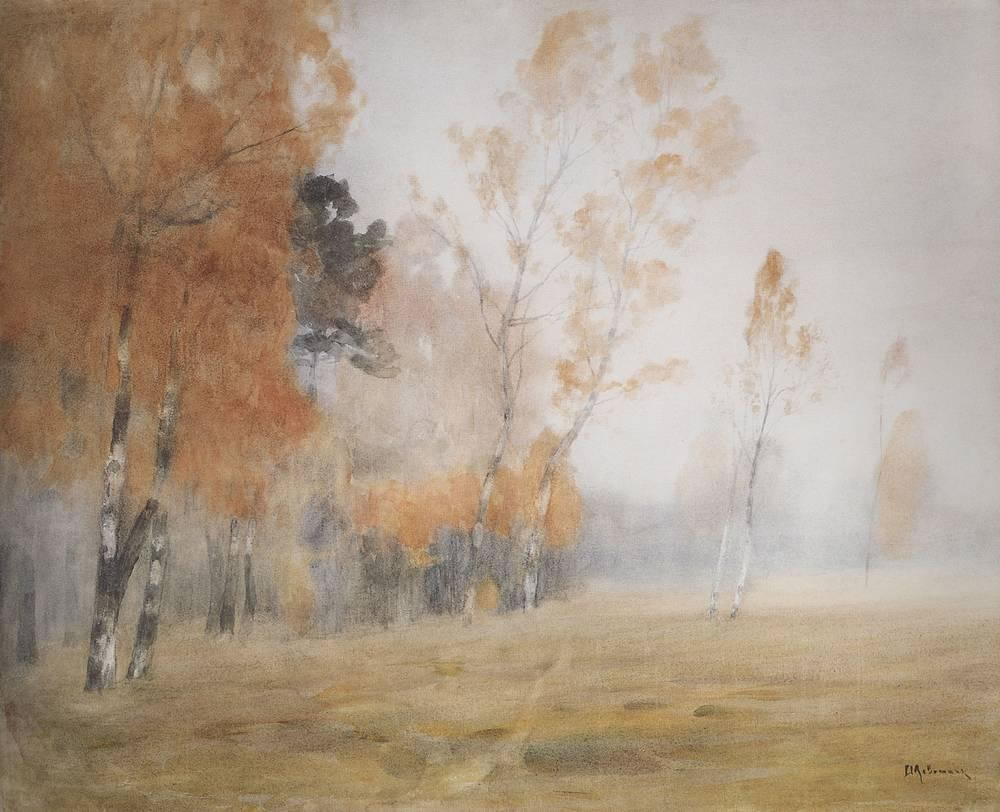 Исаак Ильич Левитан. Туман. Осень. 1899.