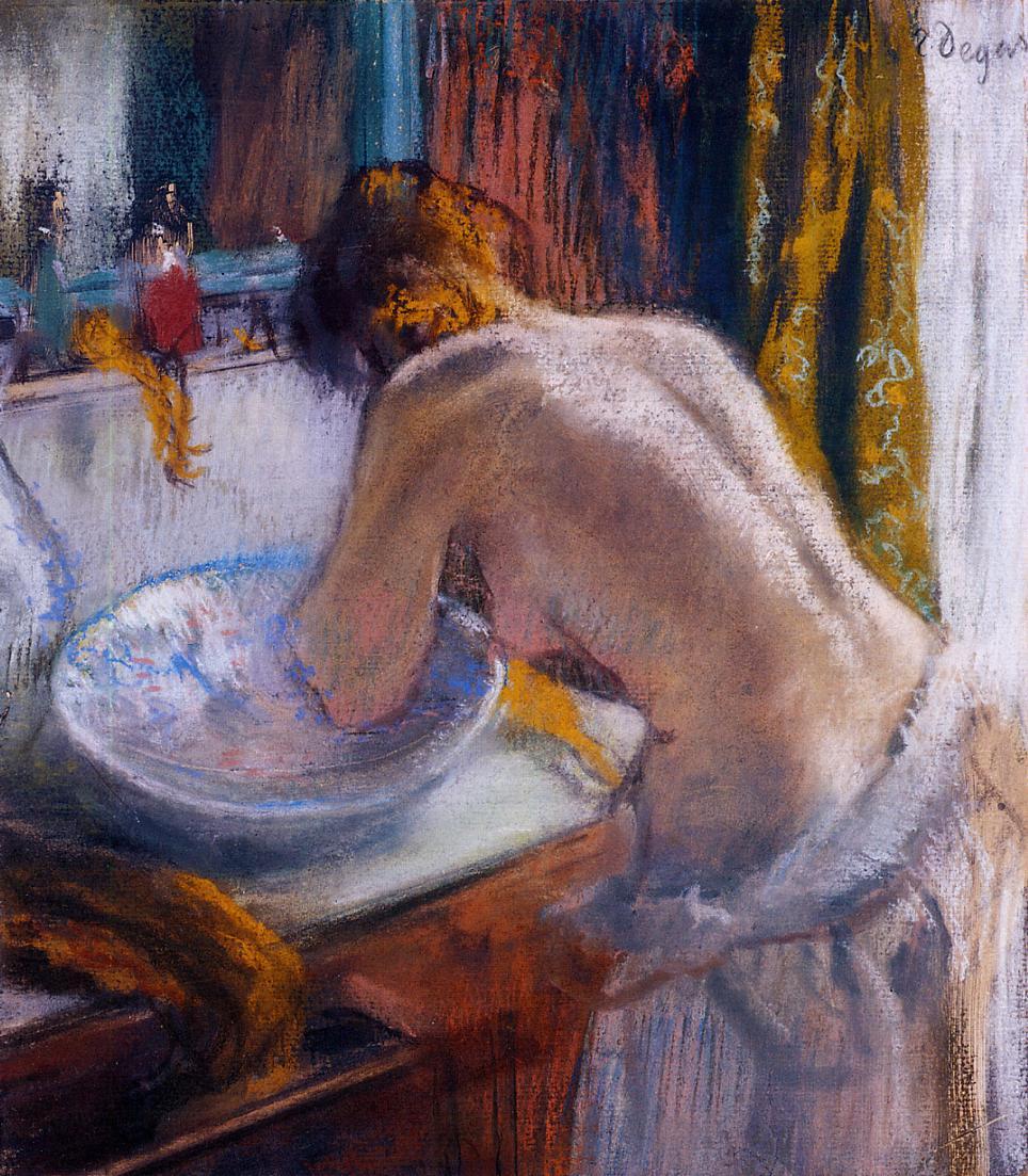Эдгар Дега. Утренний туалет. 1884-1886.