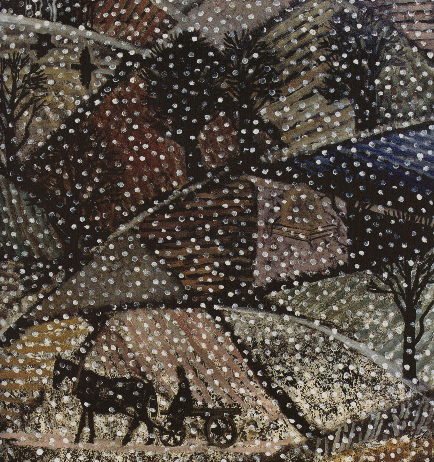 Василий Сухов. Мокрый снег. 1996.